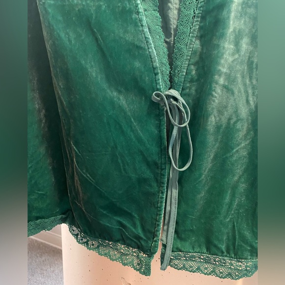 Free People Velvet Tie-Front Jacket - Picture 7 of 10